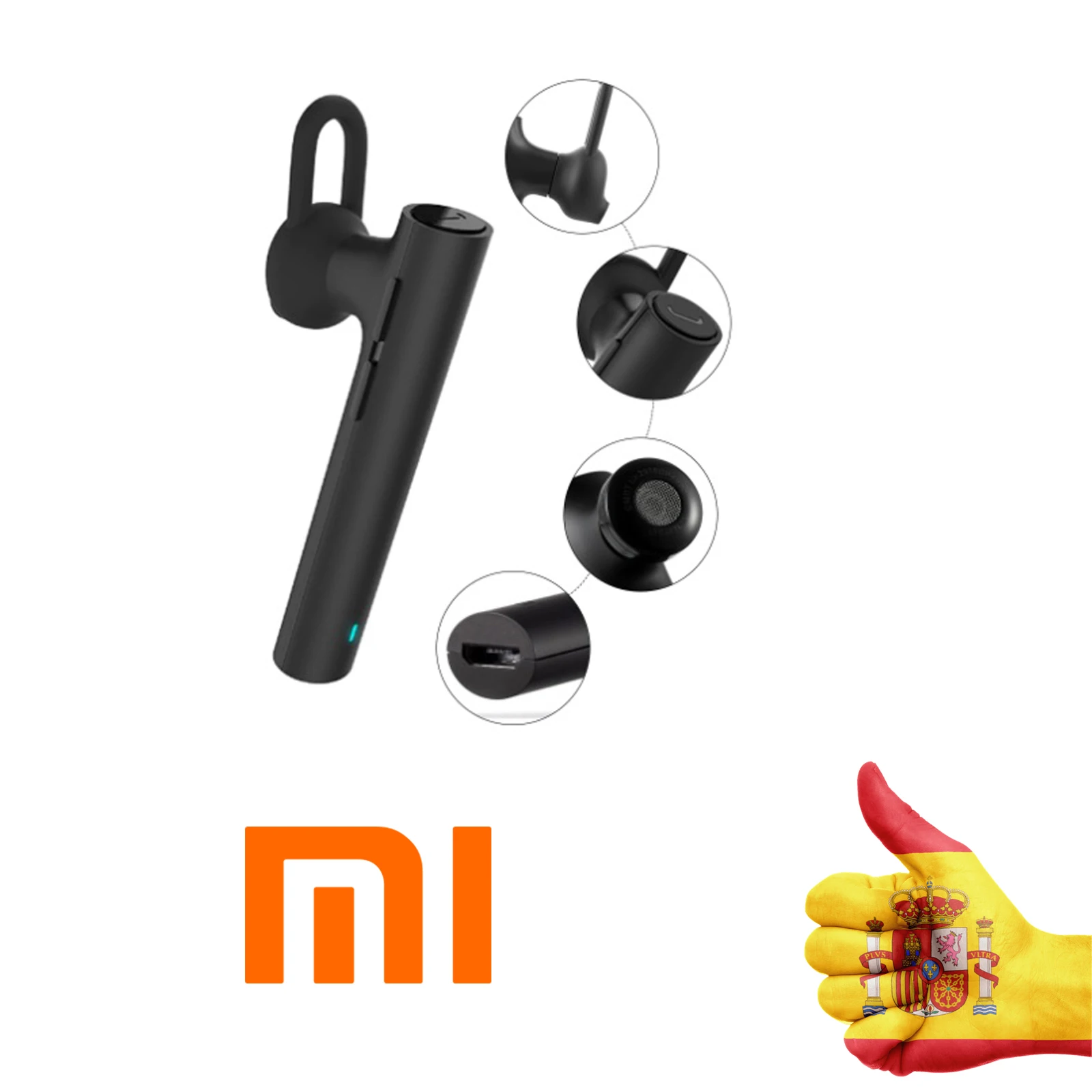 Моя bluetooth-гарнитура BASIC BLACK, BLUETOOTH 4,1, CANC спортивные наушники, гарнитура без рук для X I A или M I Redmi