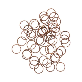 

4ar259/260 connecting ring double, 12mm, 50 pcs/pack, Astra (copper)
