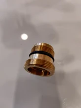 Connector Outer-Adapter Shower External-Thread Faucet-Accessories WASOURLF Male M22 Brass