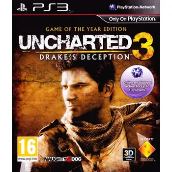 

Game Uncharted 3. Drake's Deception. Edition "game of the Year" (Иллюзии Дрейка. Издание «Игра Года») (PS3) used