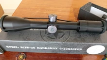 Tactical Riflescope 6-24x50 ffp Vector-Optics Hunting Marksman First Focal Focus MIL