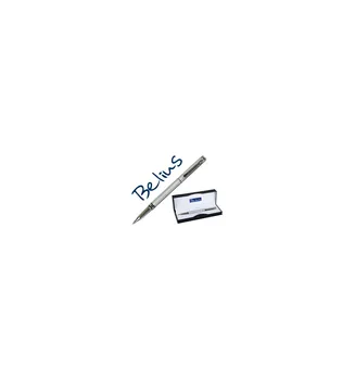 

ROLLER BELIUS NUREMBERG gray tip 0,5 MM ink blue in case