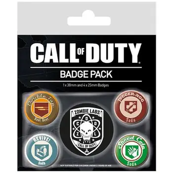 

Call Of Duty (soda) Badge Pack (pin badges Pack)