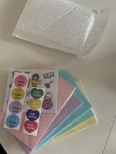 MINKYS 40 hojas de color rosa púrpura A5 A6 cuaderno de papel de recarga espiral Binder índice Página interior diario mensual semanal del programa