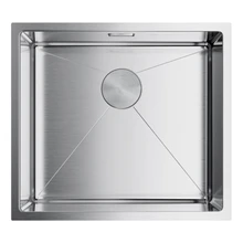 Мойка для кухни Omoikiri Taki 49-U(IF-IN нерж.сталь(нержавеющая сталь)(Устойчивая к царапинам, перелив, встраиваемая