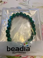 Pulseras de piedra Natural para hombre y mujer, brazaletes de 8mm con ametistas de cuarzo, lapislázuli redondo, brazalete elástico con cuentas, gran oferta