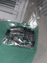 Cierres de tornillo de cobre para collar y pulsera, 12,5x4,2mm, accesorios chapados en cilindro