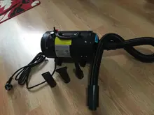 2600w profesional secadores para perros mascotas secador de pelo gato ajustable aseo soplador de aire de temperatura ajustable Con 3 boquillas