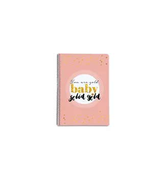 

Notebook hard cover A4 5X5 GLITTER