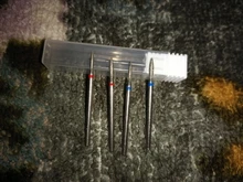 Taladro de diamante para uñas, fresa, cortador de uñas artístico, limpieza de cutículas para manicura, molinos eléctricos, herramienta amoladora de rebaba, 1 Uds.