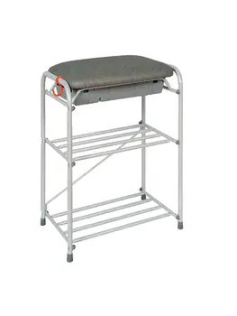 

Shoe stand 3-shelf with seat with drawer