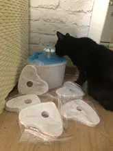 ACTIVATED-CARBON-FILTERS DISH-FILTER Pet-Bowl Cat-Fountain-Dispenser Water-Drinking-Fountain