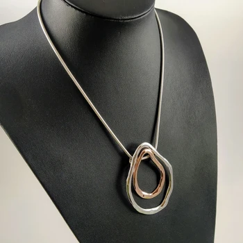 

Fashion pendant necklace for women Trend fashion 2020 colors two oros modern