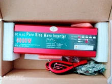 Sine-Wave-Inverter Voltage-Transformer-Power 3000W 220V Pure Led-Display 12V/24V To AC110V