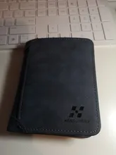 Cartera corta de cuero recubierto para hombre, billetera Retro triple Vertical, billetera coreana para jóvenes, varias tarjetas, 2020