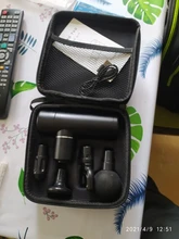 Pistola de masaje Mini de bolsillo, masajeador profundo muscular, vibración, alivio del dolor, relajación, terapia de Fitness, masaje corporal, relajación