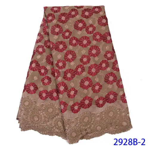 Нигерийская кружевная ткань высококачественное кружево, последняя кружевная вышивка Дубай кружевная ткань с камнями KS2928B-1 - Цвет: Picture 2