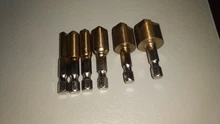 Drill-Bit Chamfering Cutter Countersink Wood HSS Hex-Shank-90-Degree 3pcs 6pcs 6mm-19mm