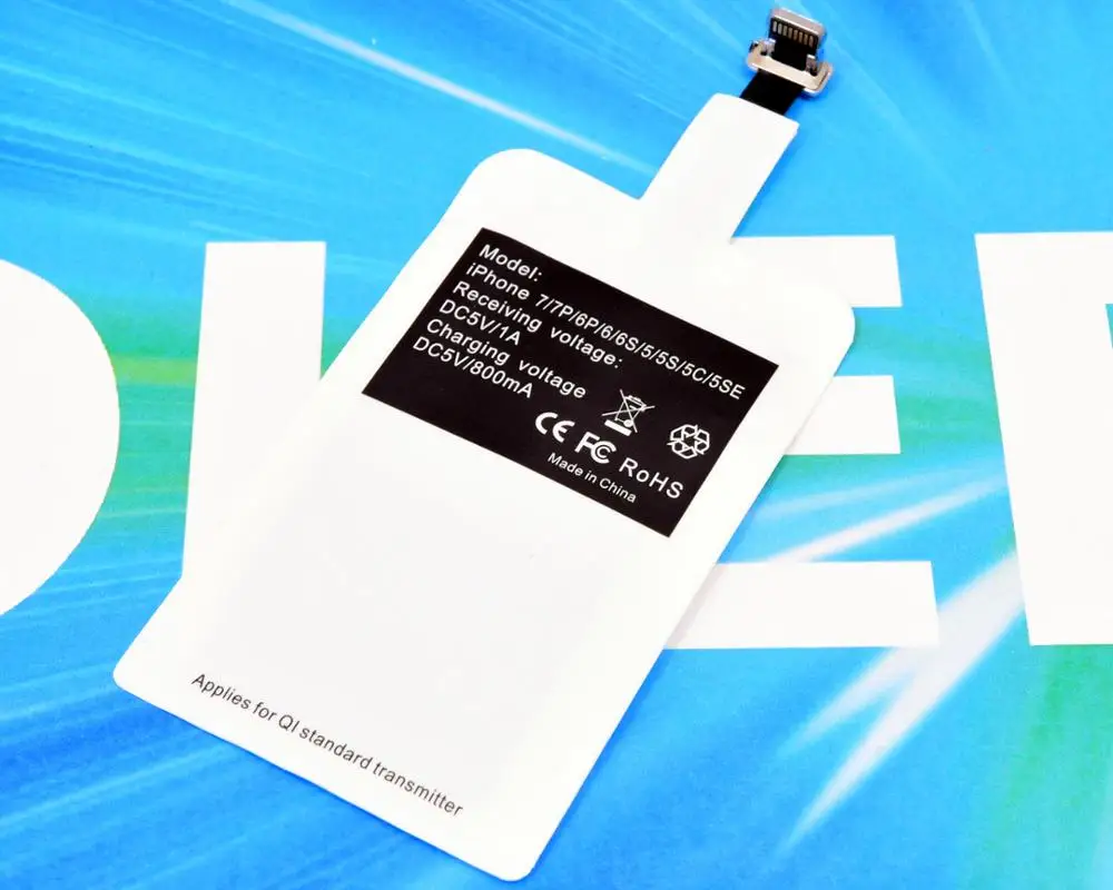 Беспроводное зарядное устройство 5 V/1A DLED QI и приемники Qi для Samsung Galaxy S7 S6 EDGE S8 S9 S10
