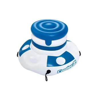 

Inflatable floating Cooler for pool with Ice Container 6 beverage holder 70cm