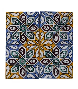 

Azulejo Andalusí - 14'5 cm - Various Designs- Handcrafted- Model 17