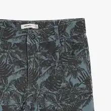 Coton Kids/синие шорты с рисунком для мальчиков