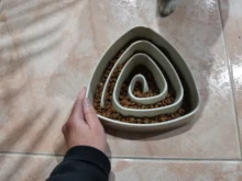 Feeding-Bowls Dog-Accessories Anti-Choke Food Eating Slow-Down Plastic Diet Pet-Dog Prevent-Obesity