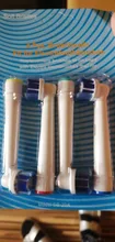 Recambios cepillos dientes oral b, cabezas de cepillo de dientes para Oral B eléctrico Advance Pro salud triunfo 3D Excel vitalidad 4 Uds