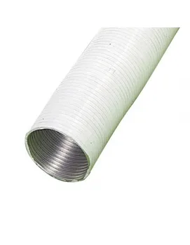 

Aluminum Tube White Compact Ø 100mm./5 meters