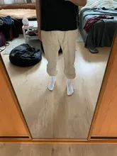 Privathinker-Pantalones rectos de pana para hombre y mujer, ropa de calle coreana cálida, de gran tamaño, Color sólido
