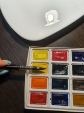 1 pincel de acuarela de artista estilo francés pinceles de pintura puntiagudos para pintura a mano pincel de pintura de Color agua suministros de arte