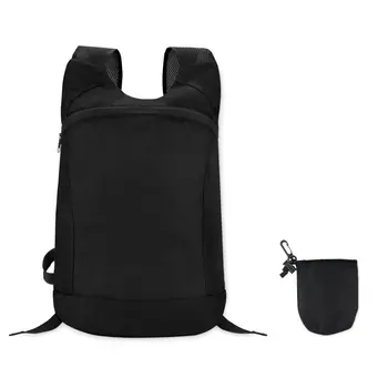 

Lot 5 PCs sports Backpack folding ripstop polyester opening: zipper, straps mesh case docked.