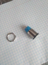 Switch Ring-Lamp-Power Symbol-Button Led-Light Metal 16mm Waterproof Self-Lock NO 1NO1NC