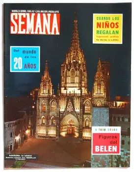 

Week magazine N ° 1244. 24 December 1963. The Berlin Wall. The infanta Elena