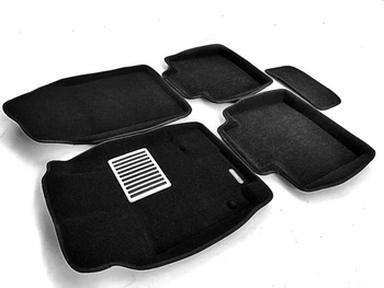 

Textile 3D mats euromat3d luxe in the salon for Toyota Venza (2009-2015) with a metal subspot