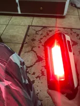 LED Flashlight Bottom-Magnet-Design Adjustable Usb Rechargeable Multifunctional COB 180-Degree