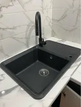 Matte Black Kitchen Faucet Pull Out Kitchen Sink Faucet Single Handle Faucet 360 360