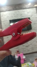 Alligator-Clip Electrical-Clips-Clamps Car-Battery Crocodile 100A Durable Insulated Red