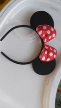 Las niñas Mickey Minnie diadema niños princesa fiesta accesorios pelo banda para Halloween cumpleaños Navidad