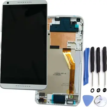 

Display For HTC 816 | Color White | With Frame |
