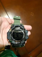 SMAEL-Reloj de pulsera deportivo Digital para hombre, resistente al agua, militar, Masculino, 1802