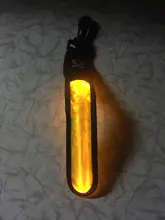 Correa reflectora de luz LED, colgante de correa reflectante de seguridad deportiva, suministros para exteriores, colgante reflectante