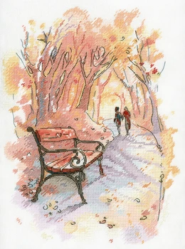 

Set for embroidery stitch MP Studio А-003 "Autumn променад"