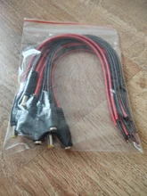 12V Plug Cable-Plug-Connector Cctv-Camera Power Male Female Dc Adapter for 5pcs