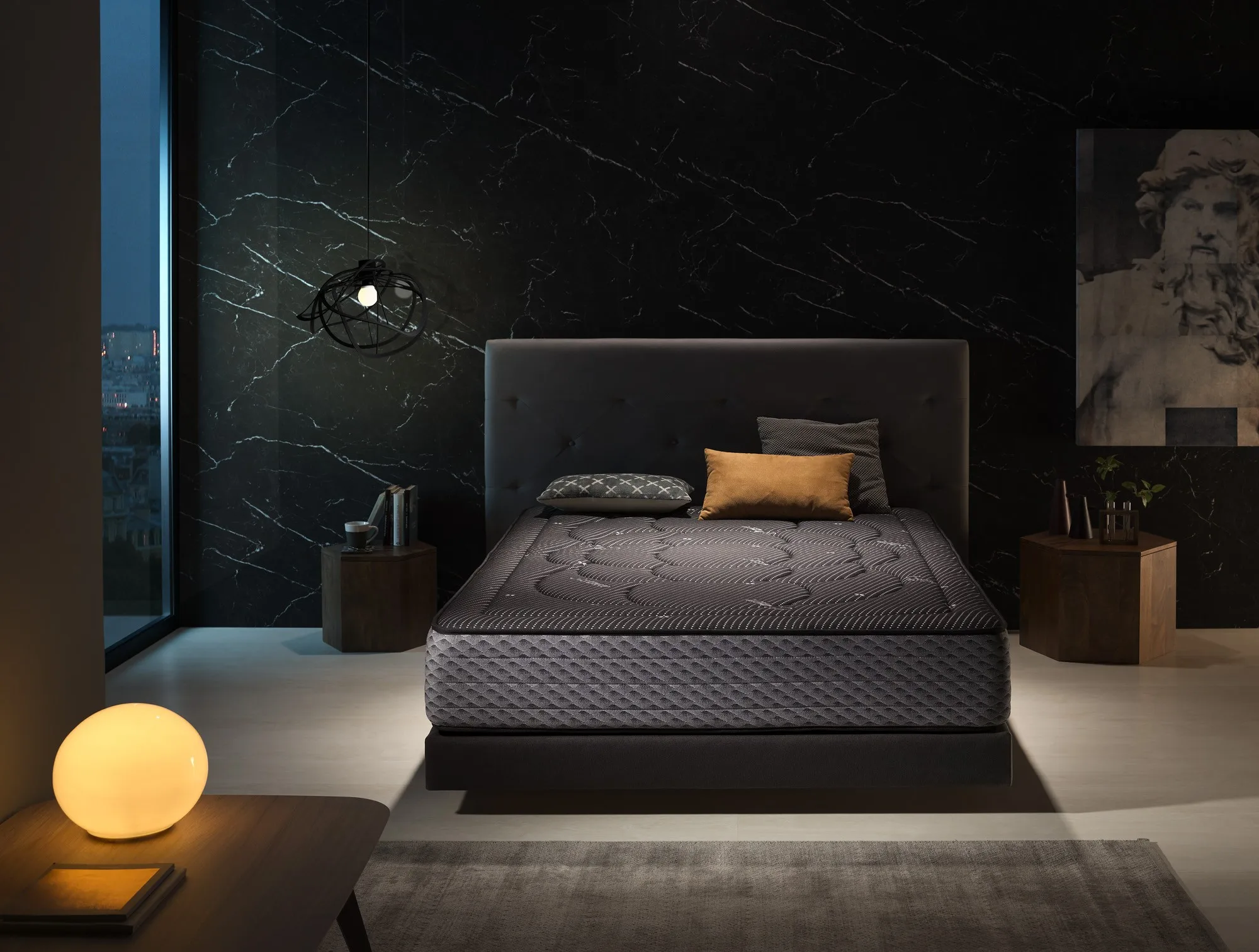 Colchón Visco Cashmere Confort .ECCOX. Altura 30cm +/-2 Firmeza Media-Alta Colchón Viscoelástico Todas las Medidas - AliExpress Muebles