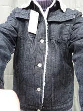 Jean Coat Cowboy-Jacket Clothing Men Bomber Male Korean-Style Black Winter Fashion Fleece