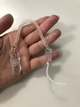 Caja sólida para chupete de bebé, contenedor de chupete, caja de almacenamiento de viaje, Soporte seguro, caja de plástico, 1 Uds.