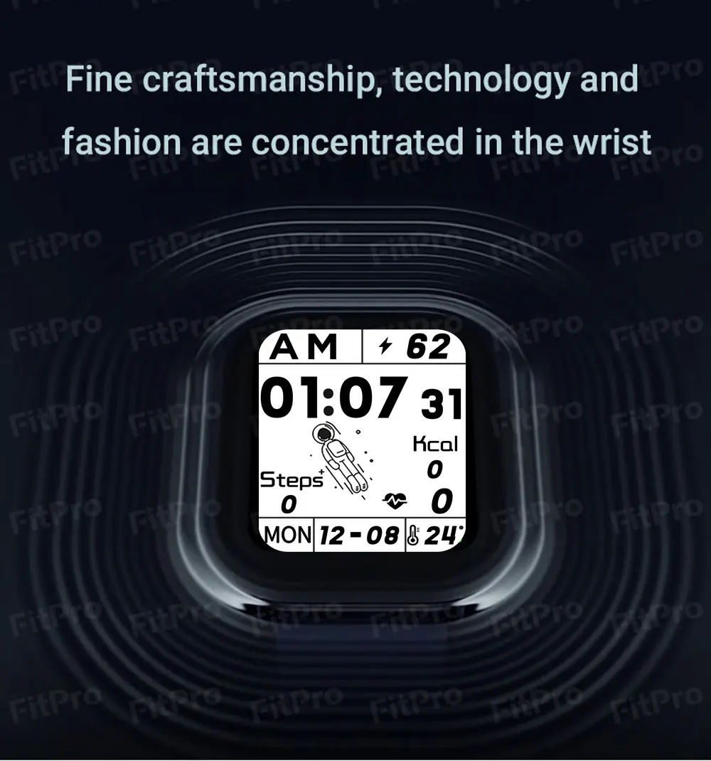App Fitpro Watch Wallpaper Smartwatch Bracelet App Best Sale - Main Image