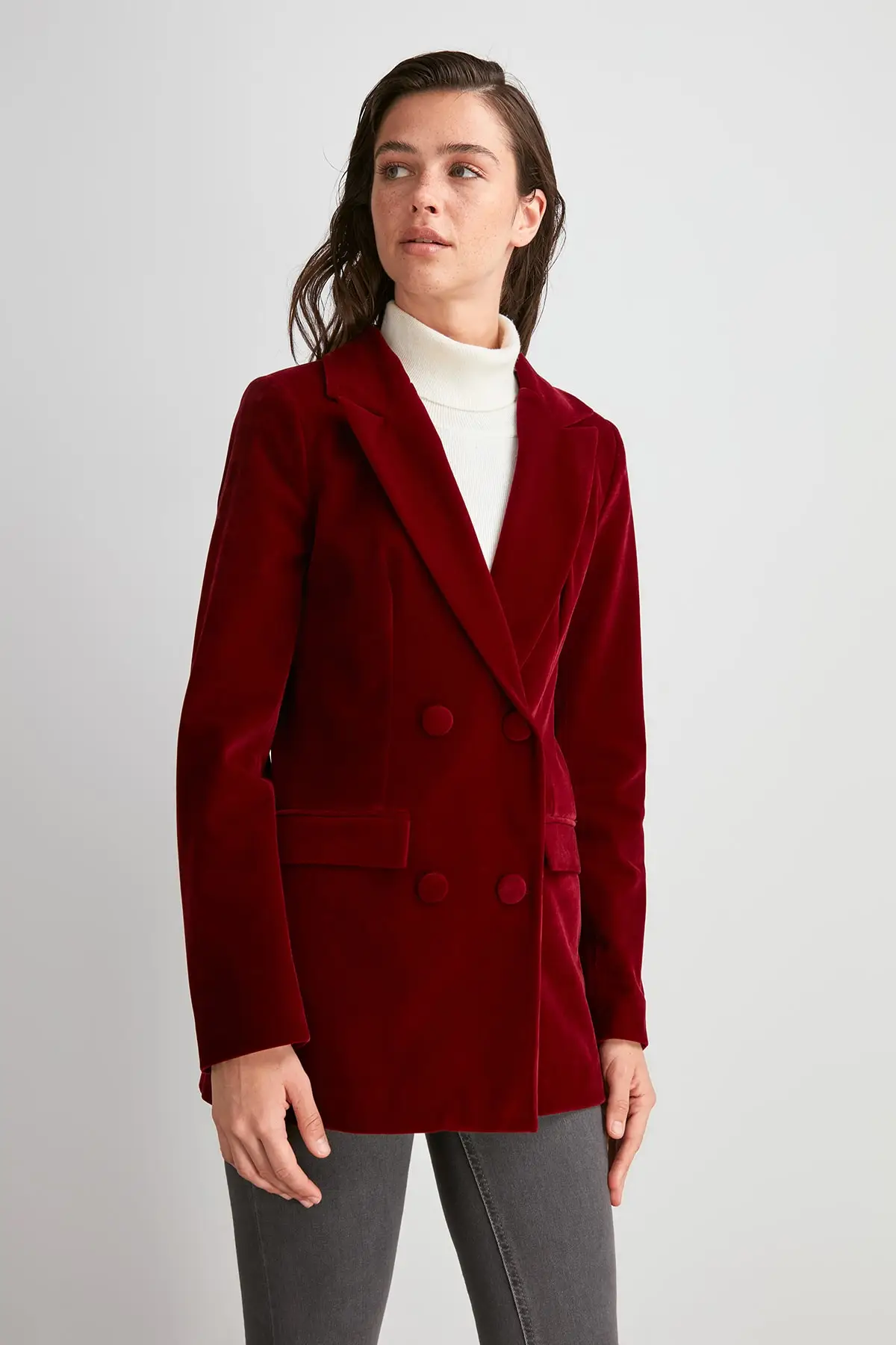 Trendyol куртка на пуговицах TWOAW20CE0367