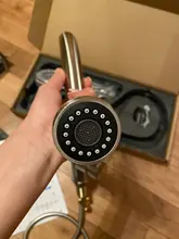 Grifos de plata de un solo tirador para cocina, grifo mezclador de agua giratorio de un solo orificio, 360 grados, 408906